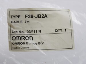 Omron F39-JB2A 7m Kabel -unused-