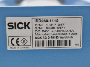 Sick ISD280-1112 Datenlichtschranke -used-