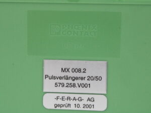 Phoenix Contact MX 008.2 Pulsverlängerer 20/50 -unused-