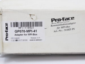 Pro-face GP070-MPI-41 Kommunikationsadapter für MPI-Bus –unused/OVP