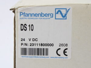 Pfannenberg DS 10 23111800000 Schallgeber Sirene -unused/OVP-