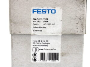 Festo CJM-5/2-1/2-FH 6228 1,5-8bar Magnetventil – OVP/unused –