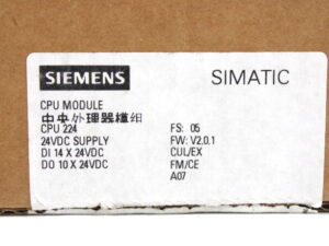 SIEMENS SIMATIC 6ES7214-1AD23-0XB0 CPU Kompaktgerät E:05 – OVP/unused –