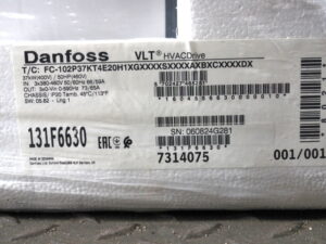 Danfoss FC-102P37KT4E20H1XG 131F6630 37kW HVAC Frequenzumrichter – unused –