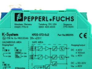 Pepperl+Fuchs KFD2-ST2-Ex2 38359S Schaltverstärker – used –
