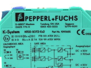 Pepperl+Fuchs KFD2-SOT2-Ex2 109563S Schaltverstärker – used –
