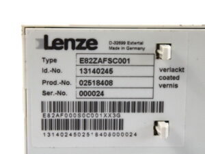 Lenze E82ZAFSC001 1314025 Standartmodul – OVP/unused –