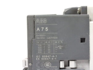 ABB A75-30-00 1SBL411001R8400 110-120V Leistungsschütz – used –