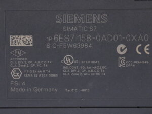 SIEMENS 6ES7158-0AD01-0XA0 SIMATIC S7 Profibus FS: 4 – used –