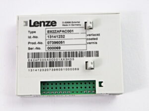 Lenze E82ZAFAC001 Funktionsmodul -OVP/used-