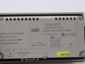SIEMENS 6AV6641-0AA11-0AX0 Operator Panel Riss am Display -used-