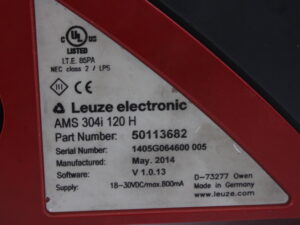 Leuze electronic AMS 304i 120 H Optischer Abstandssensor -used-