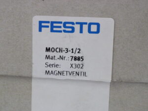 Festo MOCH-3-1/2 Magnetventil -unused/OVP-