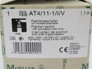 Moeller AT4/11-1/I/V Positonsschalter -unused/OVP-
