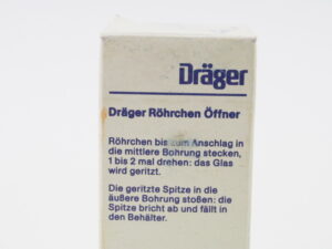 Dräger Röhrchen Öffner -unused/OVP-