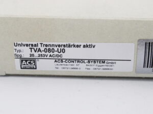 ACS-Control-System TVA-080-U0 Trennverstärker -unused/OVP-