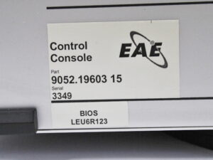 EAE 9052.19603 15 Control Console -used-