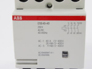 ABB ESB 40-40 Installationsschütz -unused-