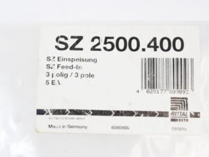 Rittal SZ 2500.400 5 Stück Anschlussleitung -unused-