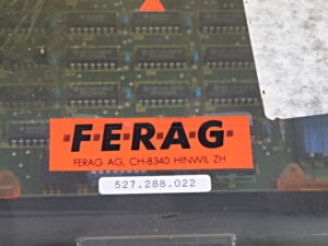 Ferag 527.288.022 + 527.288.012 auf 527.245.043 Relay Control Board -OVP/used-