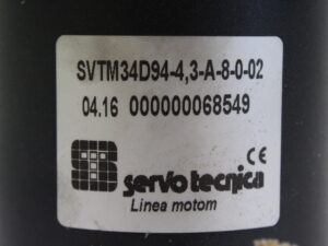 Servo tecnica SVTM34D94-4,3-A-8-0-02 Schrittmotor -used-