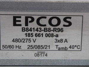 EPCOS B84143-B8-R96 3-Leiter-Filter -used-