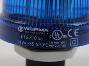Werma Signaltechnik 816 X10 55 LED Signalleuchte 24 V -unused-