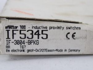 ifm electronic IF5345 IF-3004-BPKG Induktiver Sensor -OVP/unused-