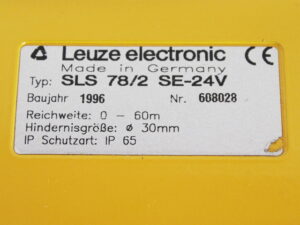 Leuze SLS 78/2 SE-24V Lichtschranke -used-