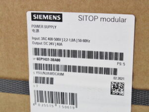 SIEMENS SITOP 6EP1437-3BA00 Stromversorgung -unused/OVP- -sealed-