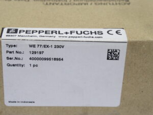 Pepperl+Fuchs WE77/Ex-1 230V 129197 Schaltverstärker -OVP/unused-