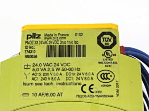 PILZ PNOZ X3 774310 Sicherheits-Relais 1060656 -used-