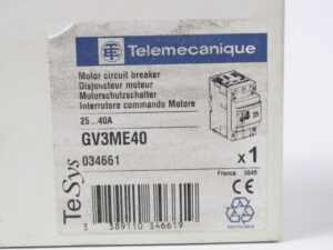Telemecanique Motorschutzschalter  GV3ME40 / 25-40A -unused/OVP-