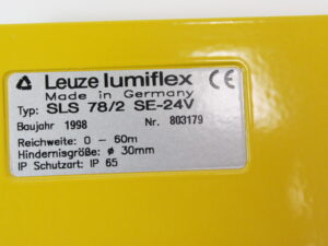 Leuze SLS 78/2 SE-24V lumiflex Lichtschranke -unused/OVP-