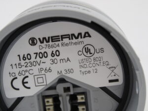 WERMA 160 700 60 Mini Sounder/Puls 115-230 VAC -OVP/unused-