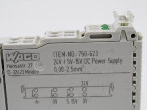 WAGO 750-623 Potential Feed DC 24V -used-