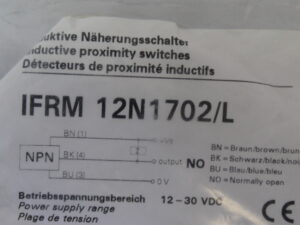 Baumer electric IFRM 12N1702/L Induktive Nährungsschalter -OVP/unused-
