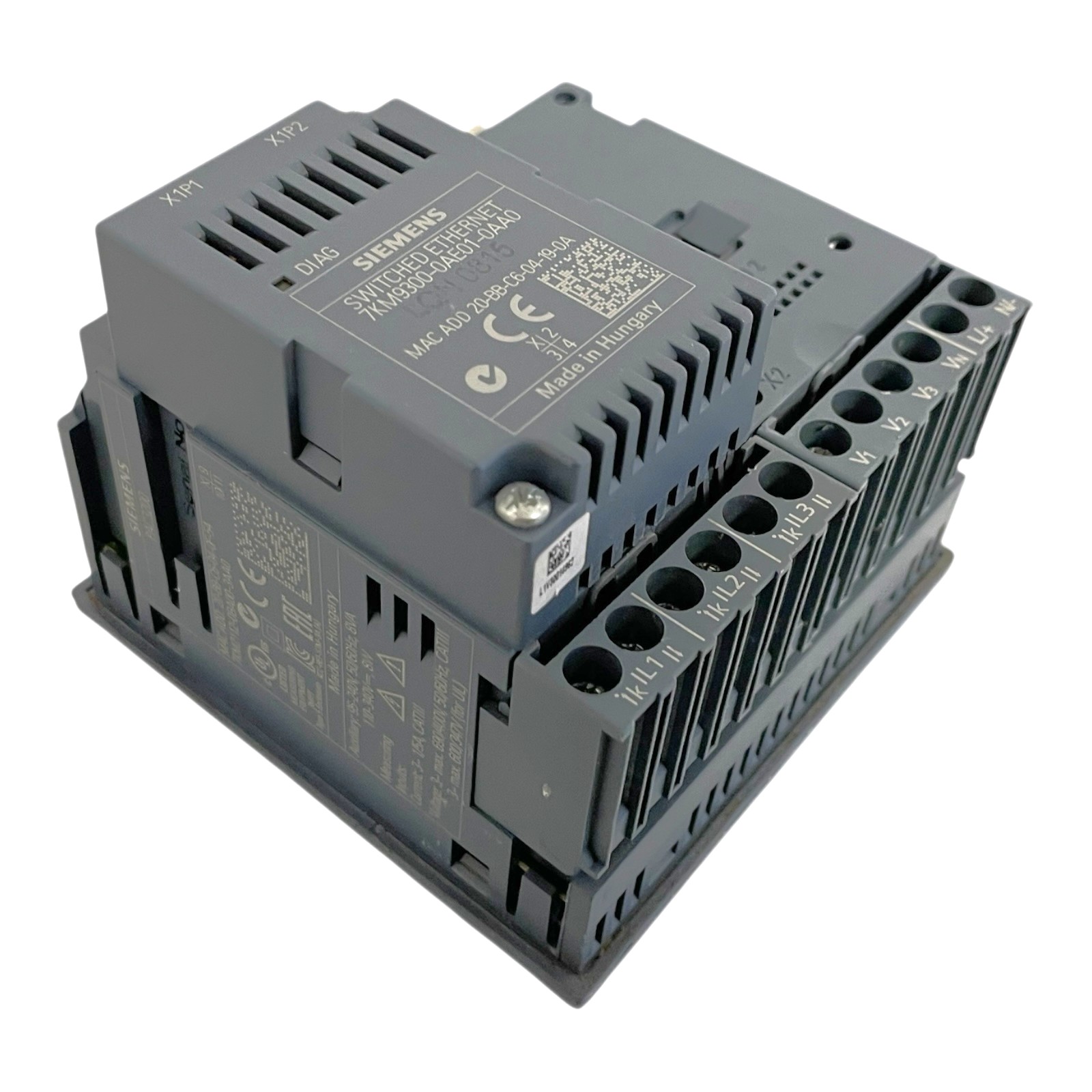 SIEMENS 7KM2112-0BA00-3AA0 SENTRON PAC3200 Messgerät E:08 + SIEMENS ...